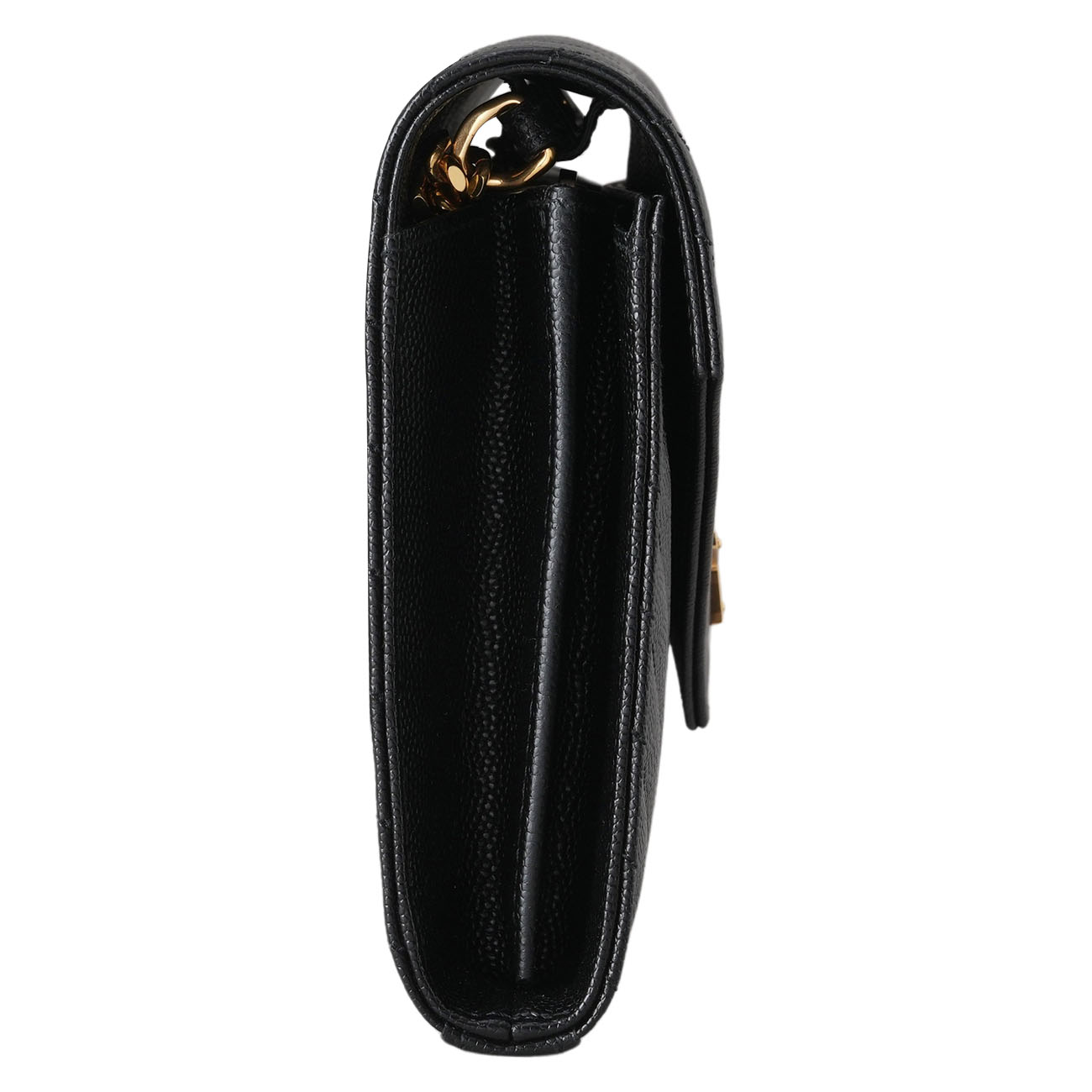 YVES SAINT LAURENT(USED)생로랑 377828 모노그램 쉐브론 체인 크로스백